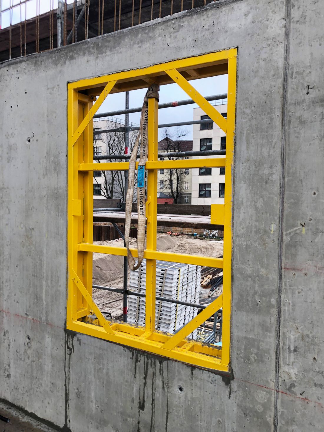 Stahlschalung für Fenster © ROBUSTA-GAUKEL